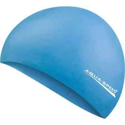 Шапка для плавання Aqua Speed Soft Latex 122-01 5724 блакитний Уні OSFM (5908217657244) Вінниця