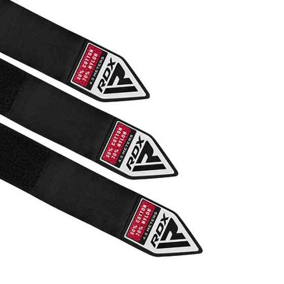 Бінті для боксу RDX RB Hand Wraps Combine 3 парі Black (4.5м.) Кам'янське