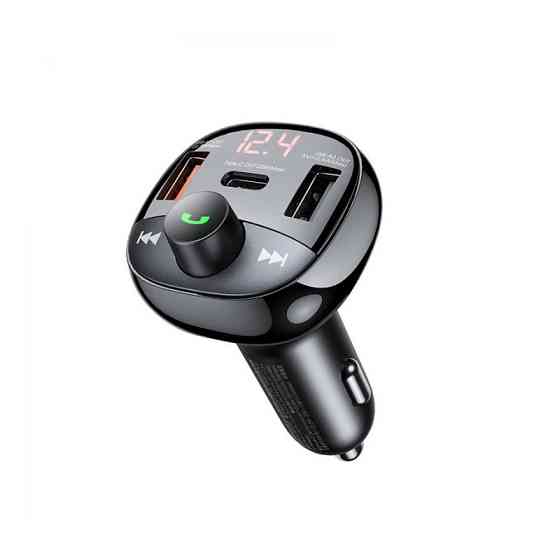 Автомобільний зарядний пристрій + FM ресивер Remax Lodi Series 2xUSB + Type-C 54.5W Black (RCC331) ( 26534 ) Харків