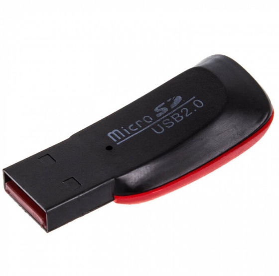 Картридер WALKER WCD-22 microSD черный Житомир