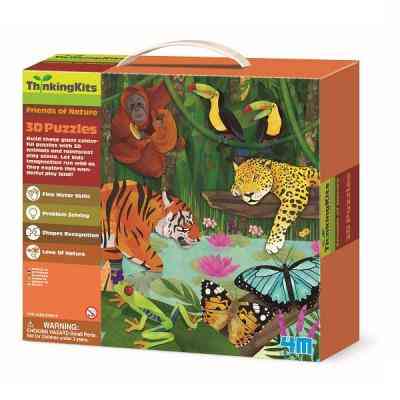 Пазл 4М 3D Тропічний ліс (00-04678) Вінниця