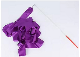 Гімнастична стрічка фіолетова 2 м Київ - фото 1