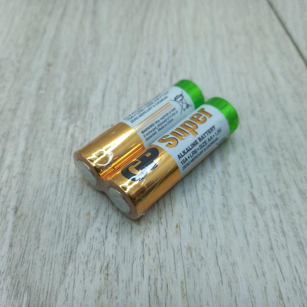 Батарейки GP Super Alkaline AA/LR06 1,5V – блок 40 штук для надійного живлення пристроїв Харків - фото 6