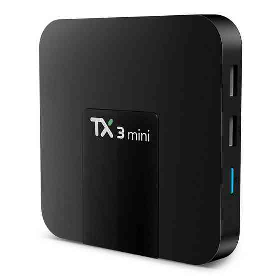 ТВ смарт приставка Tanix TX3 Mini, 1/16Гб, пластиковый корпус Полтава