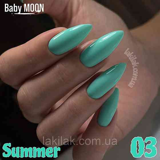 Гель-лак BABY MOON Summer №03 м'ятний 6 мл Херсон
