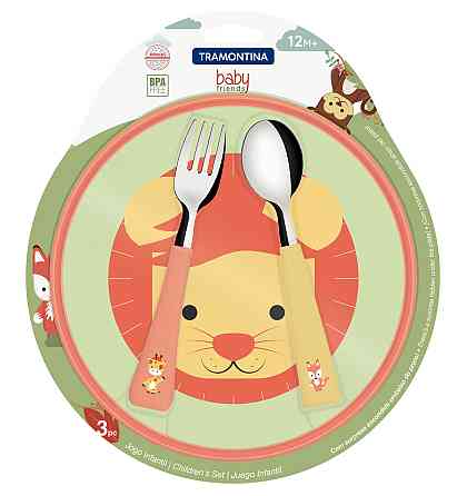 Детский набор Tramontina Baby Friends, 3 предмета (6710901) Киев