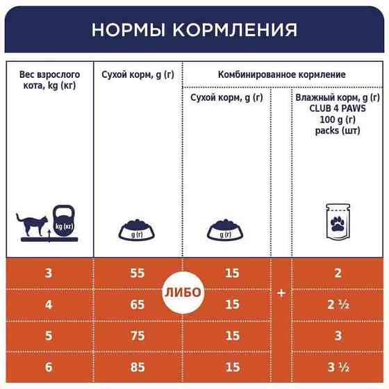 Club 4 Paws (Полуб 4 Лапи) Premium Adult Cat Rabbit сухий корм із кроликом для дорослих котів Запоріжжя