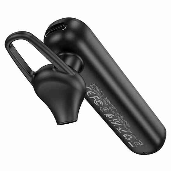 Bluetooth беспроводная гарнитура HOCO E63 Diamond business, цвет черный 6931474758873 Одесса