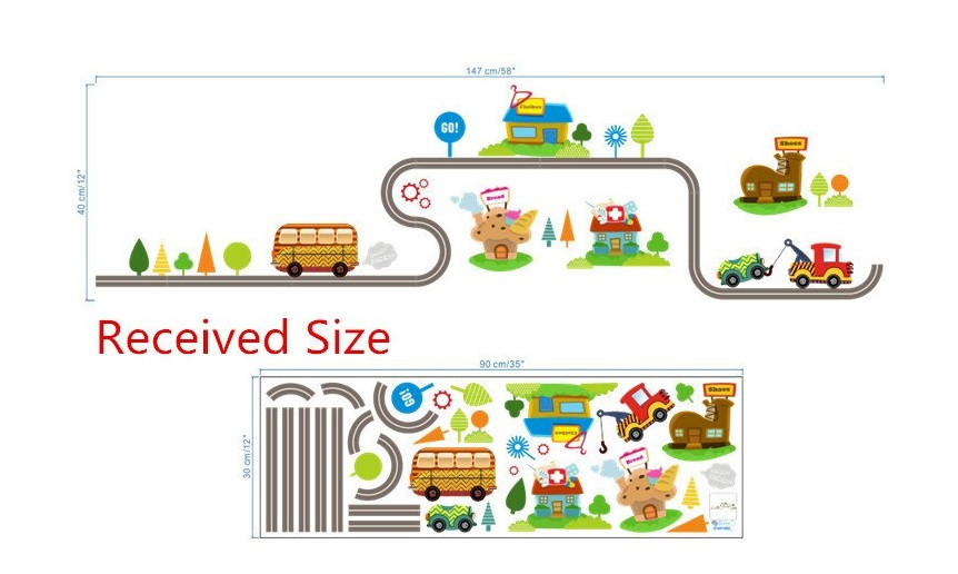 Наклейка на стіну для дітей "Машинки" Київ - фото 3