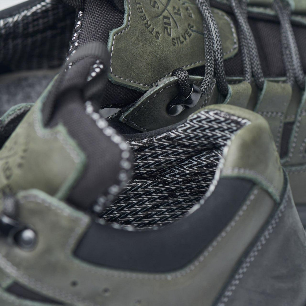 Тактичні кросівки шкіра з кордурою. хакі.11-01 46 (30,5) Харків - фото 8