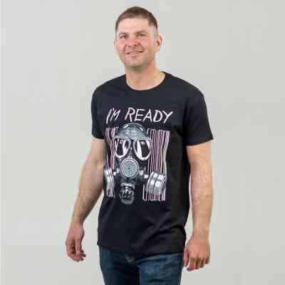 Футболка Sol's Imperial 190 I'm Ready насичений чорний XL (11500309/86XL) Вінниця