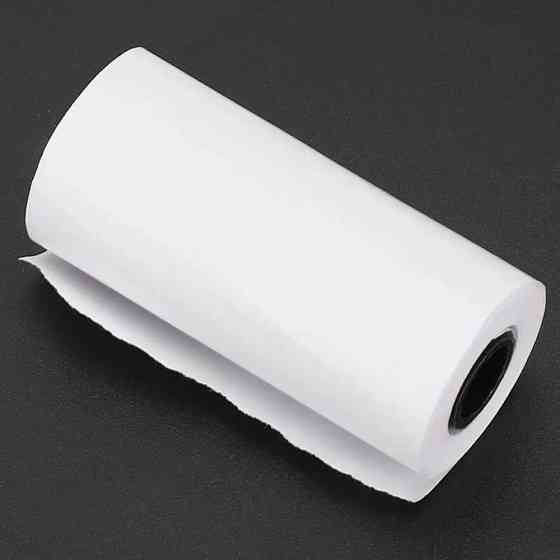 Папір для міні принтера 57х25мм, (довжина 5,85м) 1 шт / Термопапір для принтера / Папір для термопринтера Київ