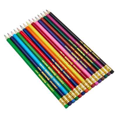 Карандаши цветные Cra-Z-Art з гумкою, 15 кольорів (10459CRA) Винница