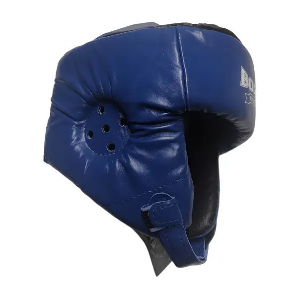 Шлем бокс/каратэ BOXER Кожвинил Элит M-XL Вишнёвое - изображение 5