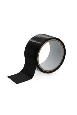 Скотч для бондажа Fetish Tentation Black (15м), не липне до шкіри і волосків, тільки сам до себе Львів