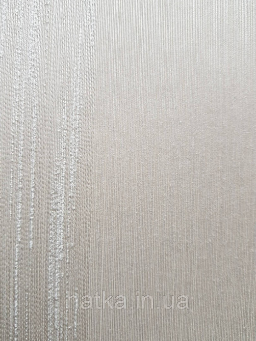 Текстильні шпалери на флізеліновій основі Cador Rasch Textil 086033 однотон молочний бежевий Київ - фото 4
