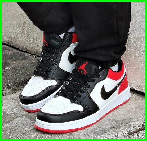 Кроссовки Nike Jordan Белые Мужские Джорданы Красные Найк (размеры: 41,42,43,44,45) Видео Обзор Днепр - изображение 6