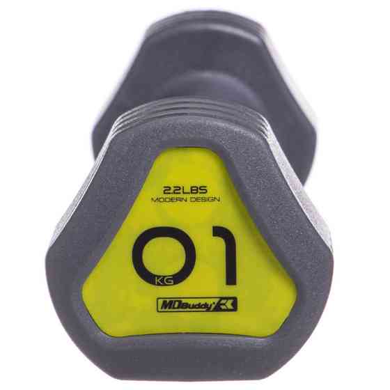 Гантель 1 кг покрытие TPU Zelart-2678-1 Киев