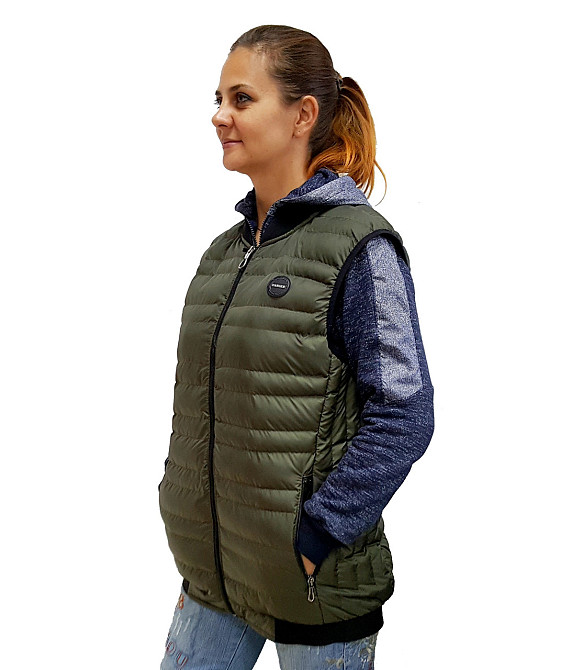 Жіноча стьобана жилетка Danger Київ - фото 3