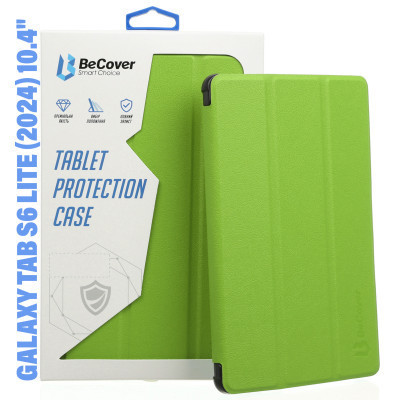 Чехол для планшета BeCover Smart Case Samsung Tab S6 Lite (2024) 10.4" P620/P625/P627 Green (710815) Винница - изображение 1