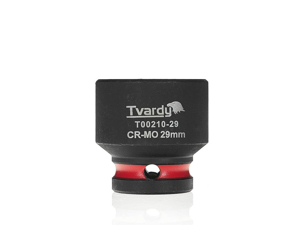 Головка ударна "Tvardy" з хром-молібденової сталі (Cr-Mo)  1/2"  6-гранна 29 мм Київ - фото 1