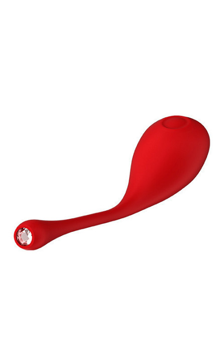 Вагинальный тренажер с пульсацией Dream toys RED REVOLUTION METIS, красный Sex Aura Киев - изображение 4