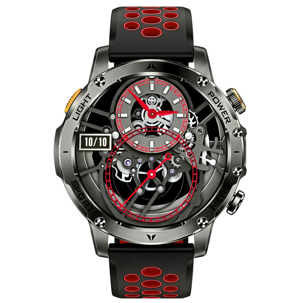 Розумний смарт-годинник Smart Power Ultra Brutal Red (3 ремінці) Київ - фото 2