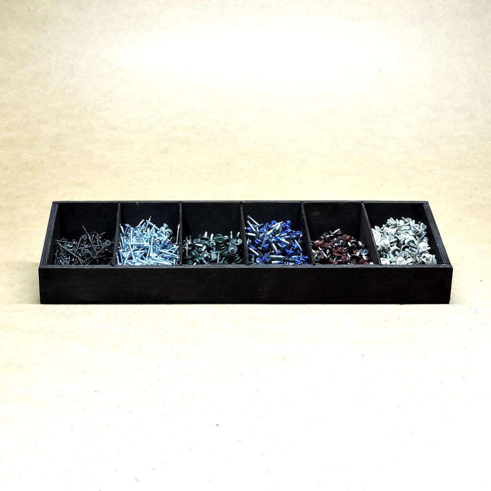 Органайзер для метизів "Герта 6" венге Миколаїв - фото 4