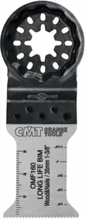 Cmt Orange Tools Полотно для пилки Do Precyzyjnego Cięcia Wgłębnego Bim 35X50Mm Starlock 50Szt. Omf160X50 Киев