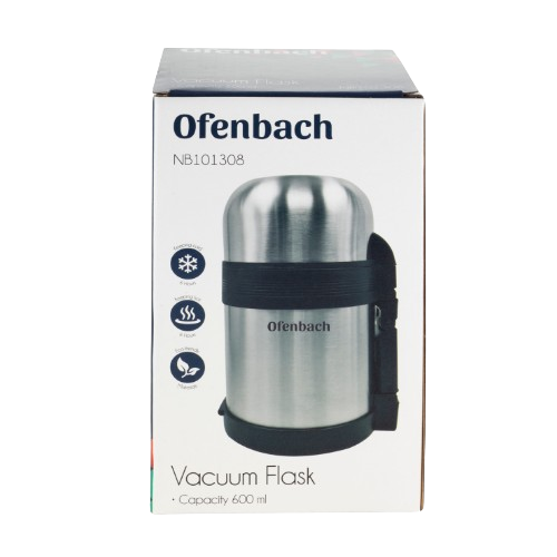 Термос 600мл нержавіюча сталь Ofenbach 101308 Житомир - изображение 5