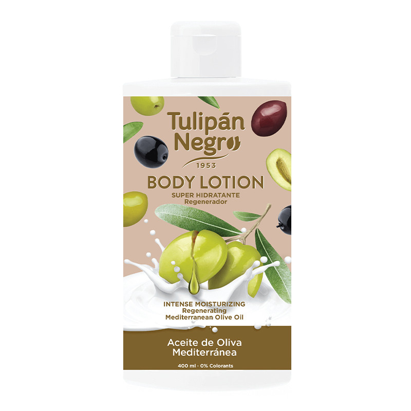 Лосьон для тела Оливковое масло Tulipan Negro 400 мл Киев - изображение 1