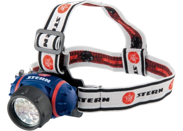 Ліхтар наголовний, світлодіодний. 4 режиму, 14Led, 3хААА, Stern Полтава - фото 1