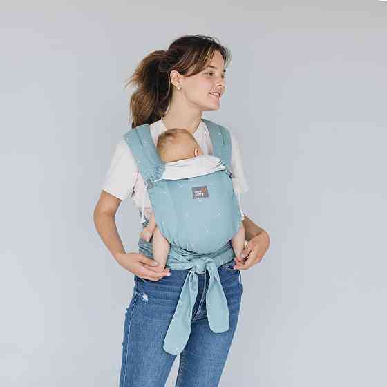 Слінг ЛавТай Organic Love & Carry- Аквамарин Київ