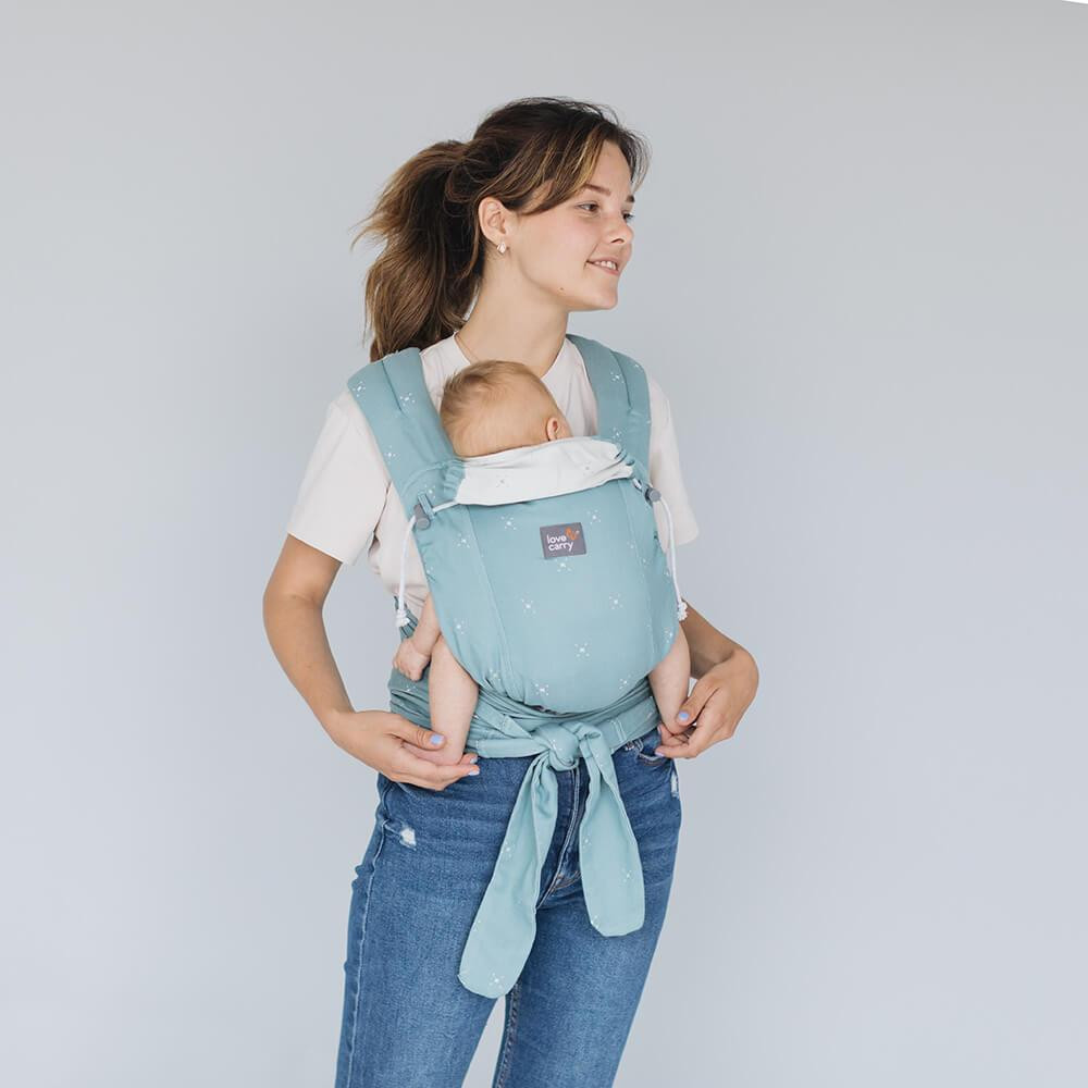 Слінг ЛавТай Organic Love & Carry- Аквамарин Київ - фото 3
