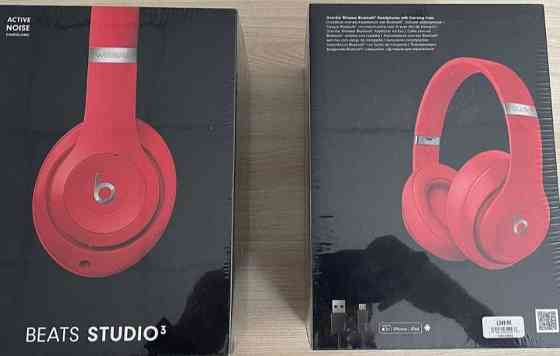 Наушники: Beats Studio 3 Wireless OverEar Headphones Red ( MX412,MQD02) Харків