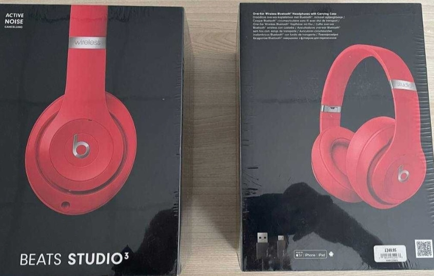 Наушники: Beats Studio 3 Wireless OverEar Headphones Red ( MX412,MQD02) Харків - фото 2