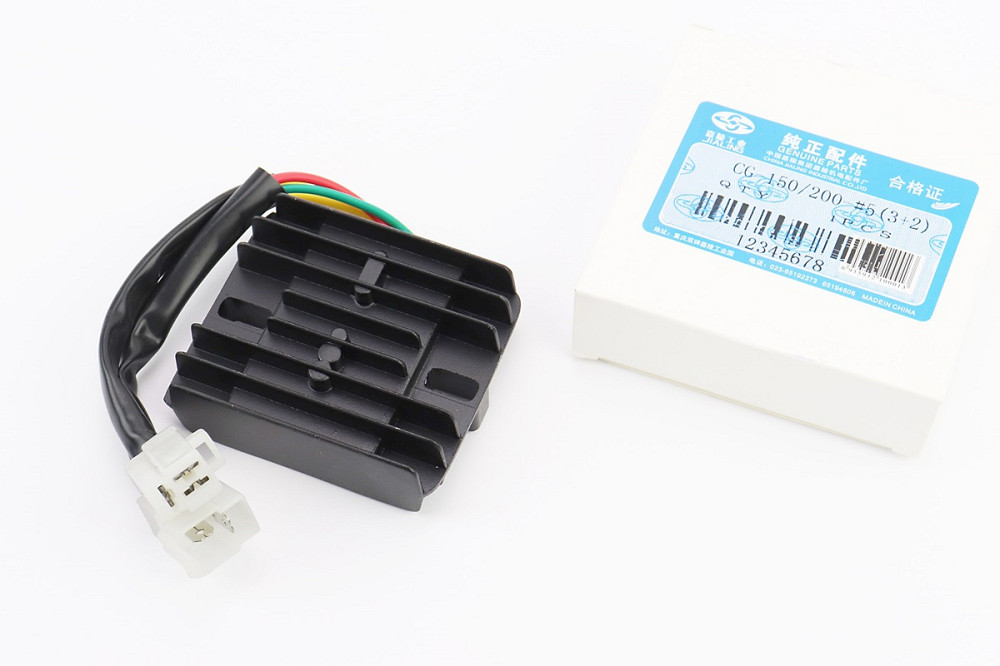 Реле-регулятор напруги 5 дротів CG125-150cc/V250-R1(NK) Киев - изображение 1