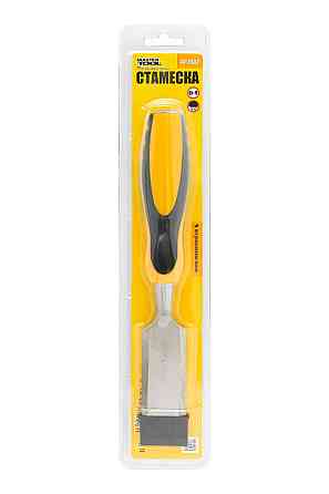 Стамеска ударна MASTERTOOL CrV 32 мм з двокомпонентною ручкою 14-1532 Коломыя