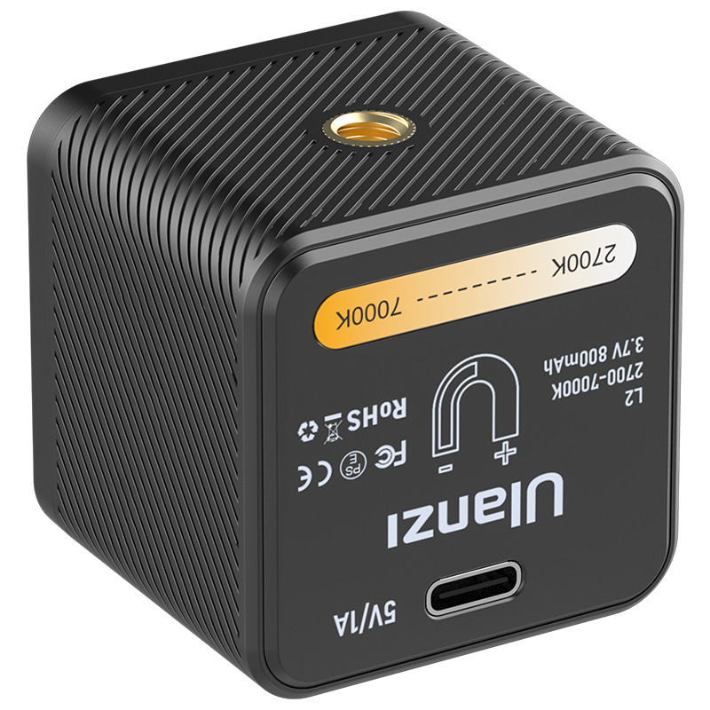 Відеосвітло Ulanzi L2 Bi-color COB Vedio Light, IP6, 5W, Black (3051) Київ - фото 2