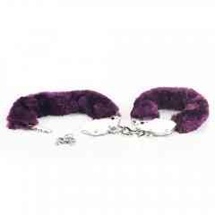 Наручники - Fetish Pleasure Fluffy Hand Cuffs Purple Sex Aura Київ