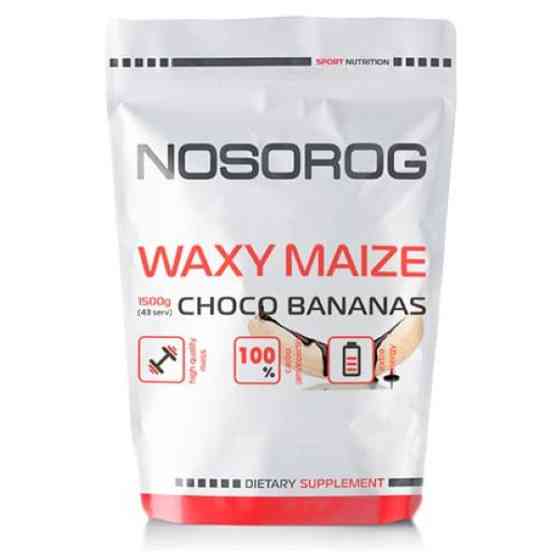 Гейнер Nosorog Nutrition Waxy Maize 1.5кг (Шок-бан) Луцк