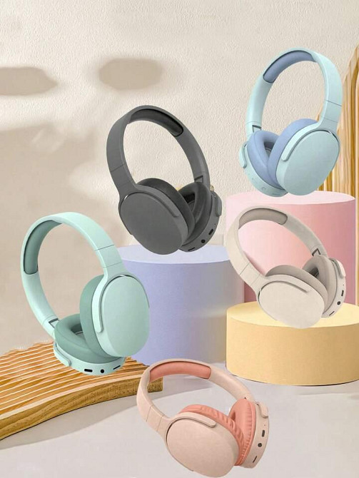 Накладні навушники Bluetooth P2961mini-jack 3.5 мм - mini-jack 3.5 мм, 10 годин роботи,підтримка карти пам'яті Одеса - фото 5