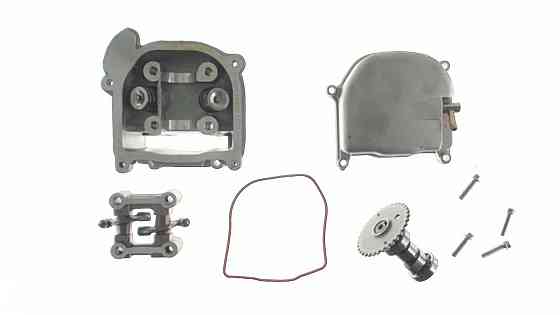 Головка цилиндра скутер 4 Т китай 100 (Ø50) (в сборе, +крышка) Мукачево