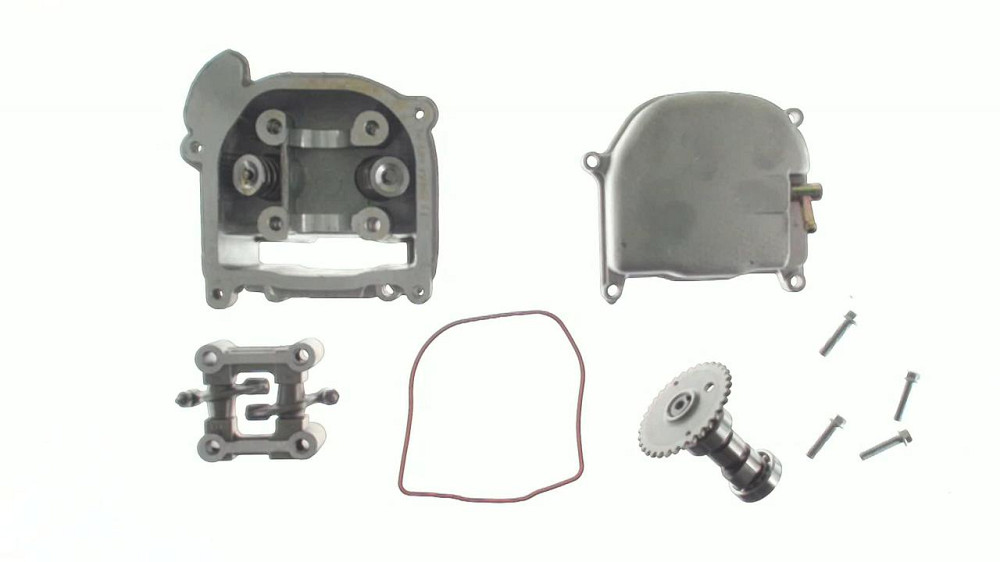 Головка цилиндра скутер 4 Т китай 100 (Ø50) (в сборе, +крышка) Мукачево - изображение 1