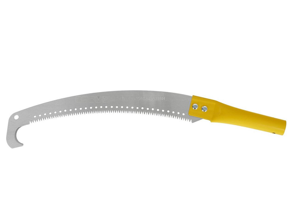 Пилка садова "John Gardener" вигнута з гаком на дерев'яний держак Стрий - фото 3