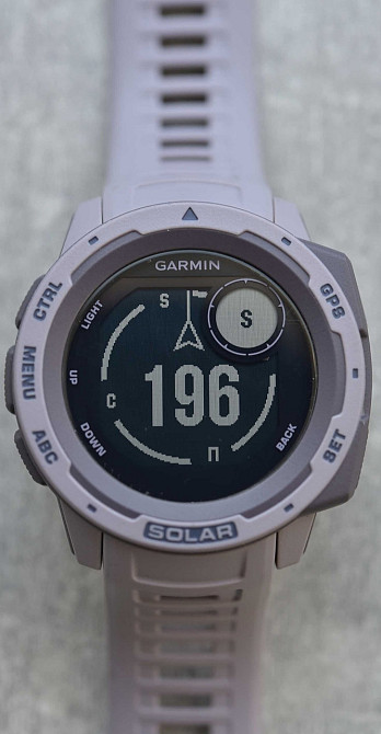 Смарт-Часи Garmin Instinct Solar orchid. Київ - фото 4