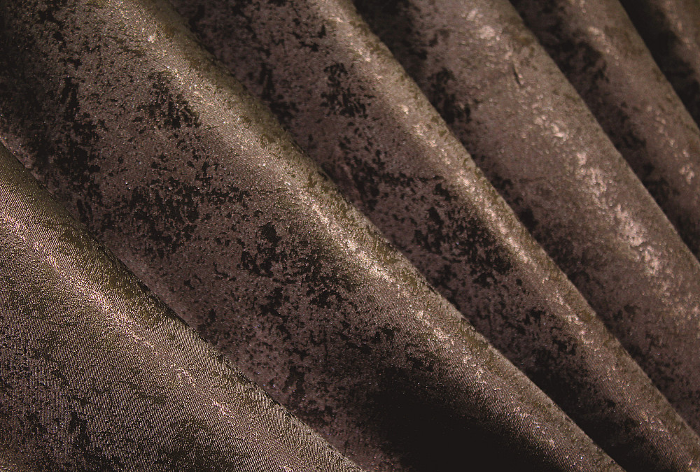 Комплект готових штор VR-Textil Жакард Мармур Al1 № 436ш Коричневий 200х290 см 2 шт (32-094) Київ - фото 5