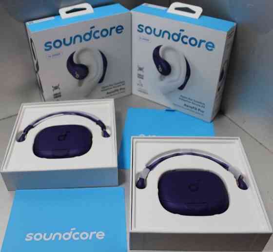 Наушники TWS Anker Soundcore Aerofit Pro Purple. Киев