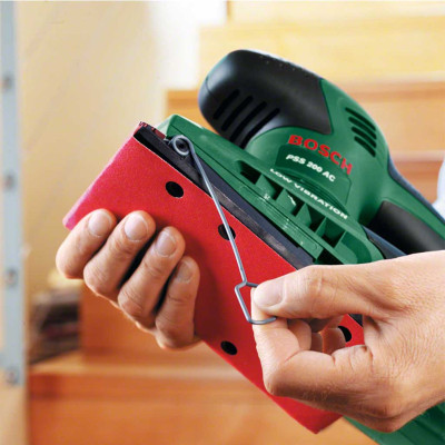 Шлифовальная машина Bosch PSS 200 AC 200Вт, платформа 93x230, 24000 цв/мин, 1.6кг (0.603.340.100) Винница - изображение 3