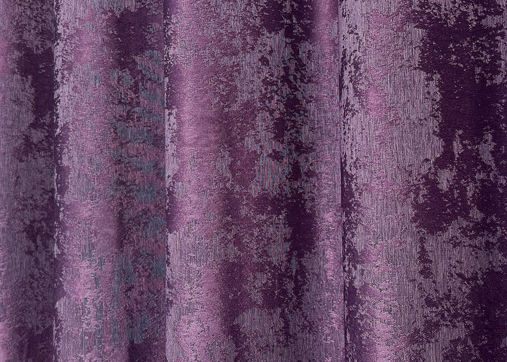 Комплект штор на люверсах VR-Textil Жаккард Sultan YL № 1547ш Фиолетовый 150х250 см 2 шт (37-0255) Киев - изображение 8